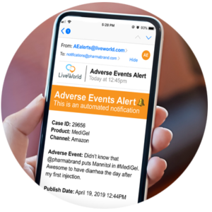 Adverse Events Mgmt - LiveWorld